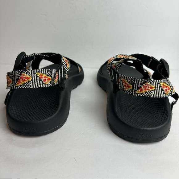 Chaco Sandals Men\'s Size 13 Pizza Single Strap Adjustable Outdoor Hiking Black main image 8